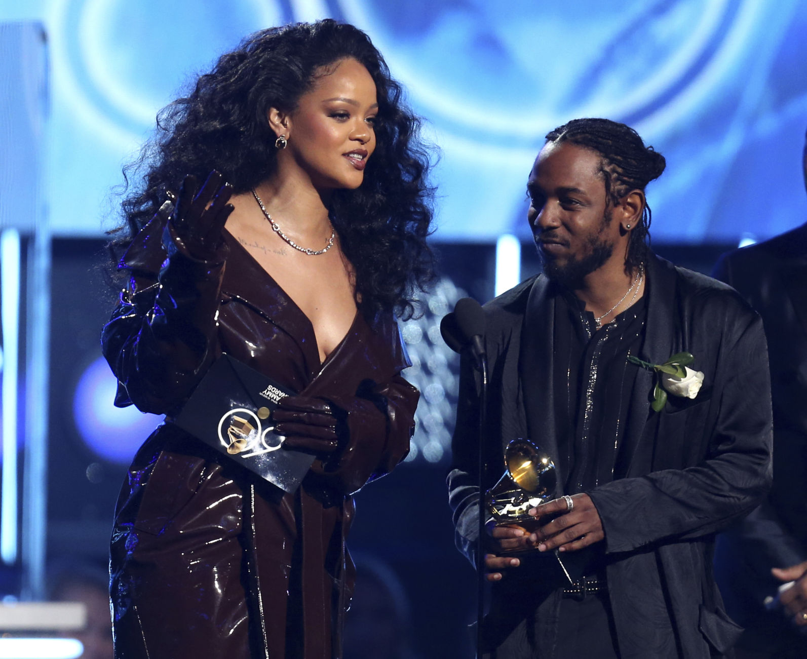 APTOPIX 60th Annual Grammy Awards - Show